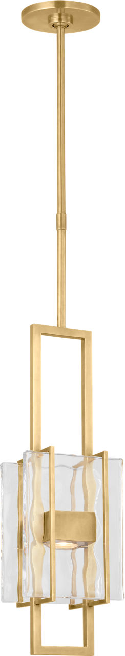 Duelle 19 Pendant hand-rubbed antique brass 2700K 90 CRI