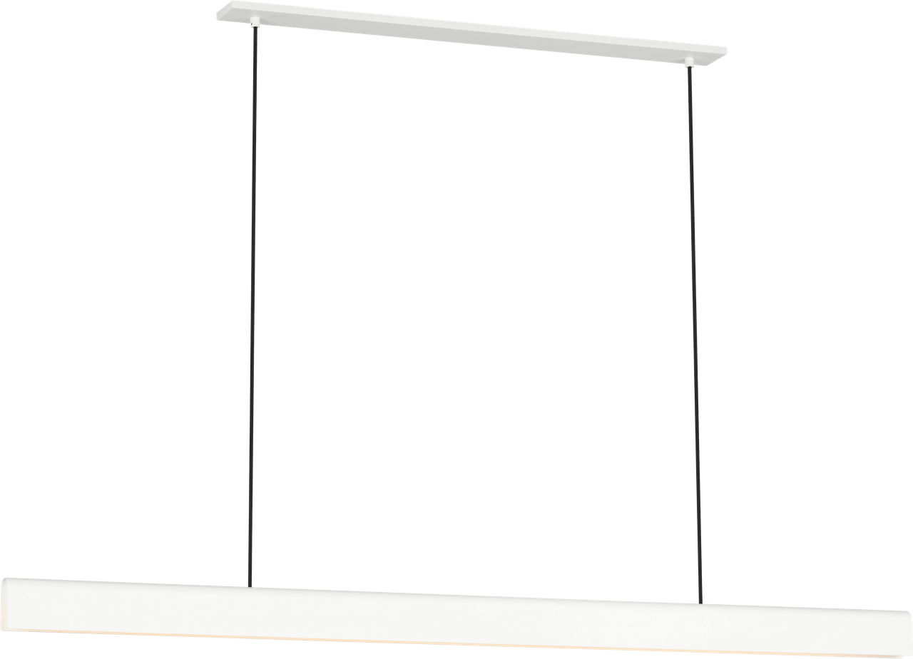 Cloak 60 Linear Chandelier in Matte White