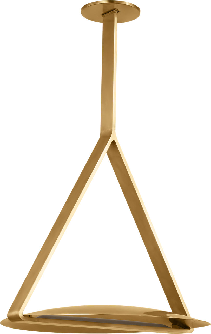 Cymbal Large Pendant Natural Brass 2700K 90 CRI