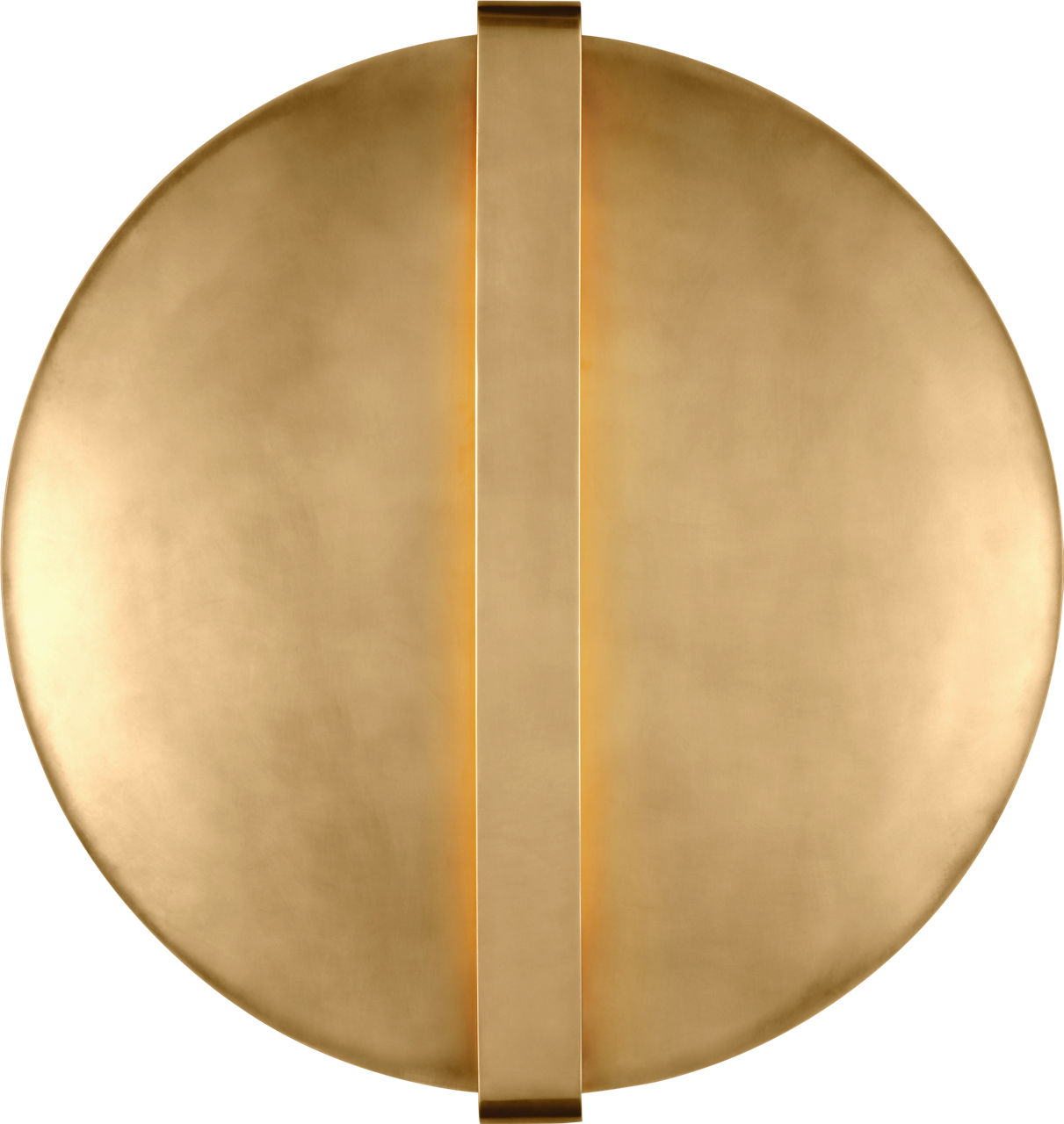 Cymbal Large Sconce Natural Brass 2700K 90 CRI