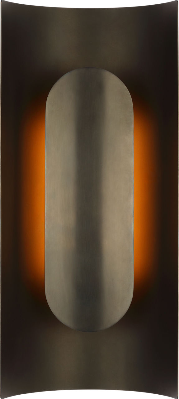 Shielded Medium Sconce Bronze 2700K 90 CRI