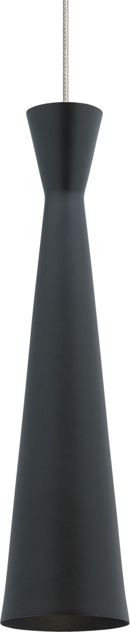 Windsor Pendant in Satin Nickel with Black Kable Lite Bulb(s) Not Included