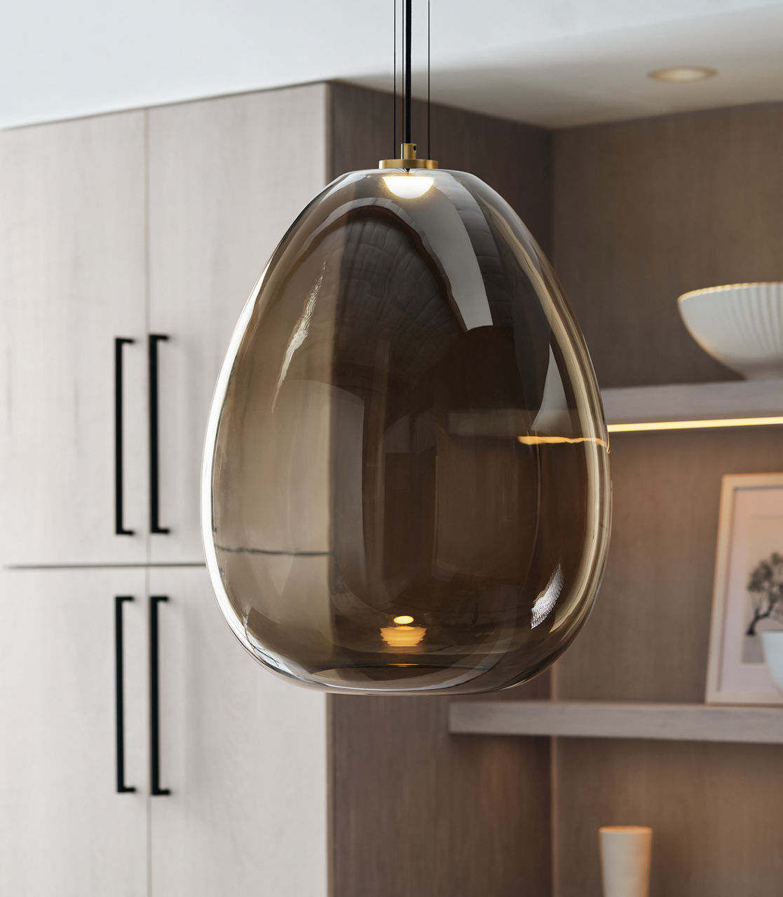 Kapoor Large Pendant - 700TDKPR17 | Visual Comfort