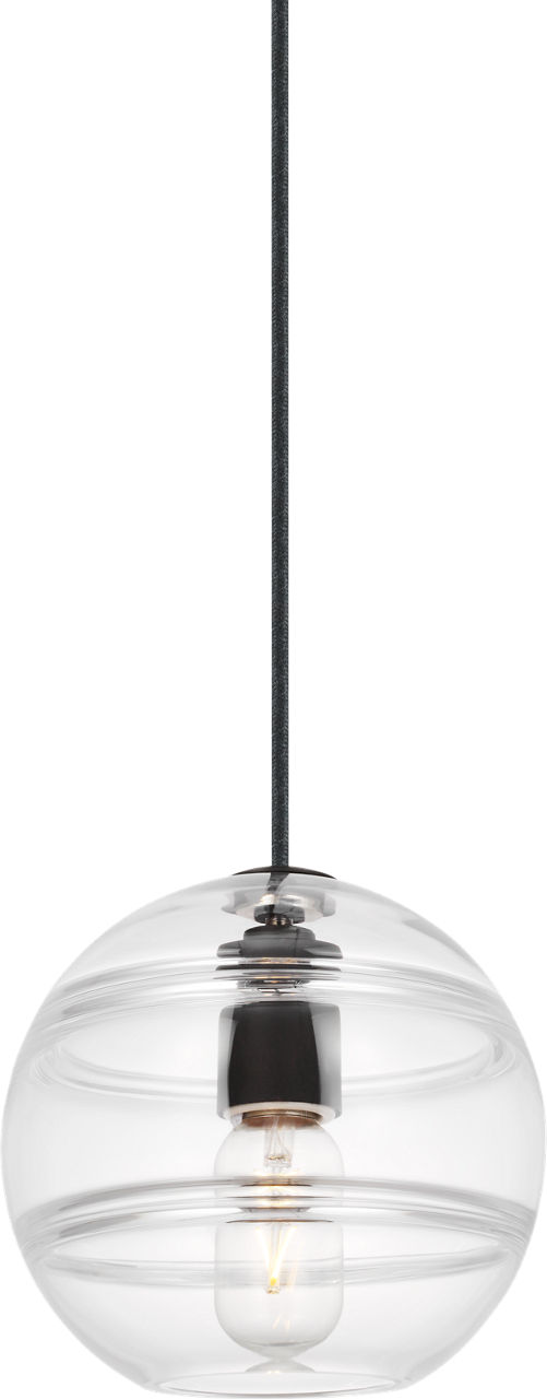 Sedona Medium Pendant Clear Nightshade Black 2700K 90 CRI led t14 90 cri 2700k 120v (t20/t24)