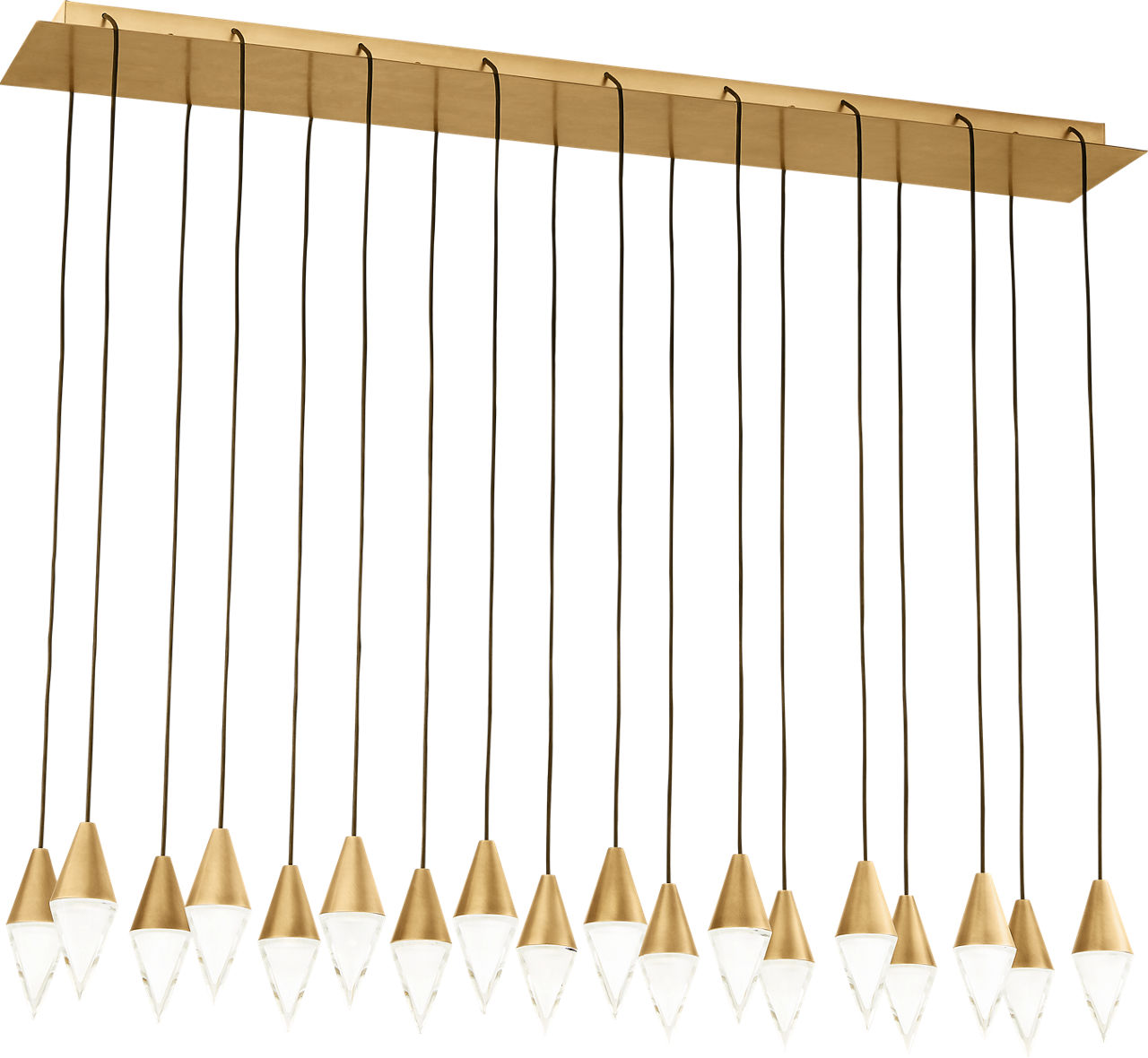 Turret 18-Light Chandelier