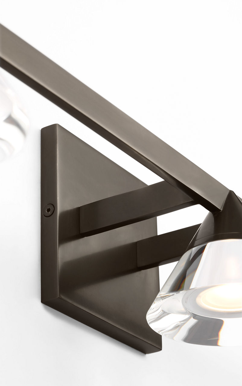 Midrand Crystal 26 Vanity - SLBA758 | Visual Comfort