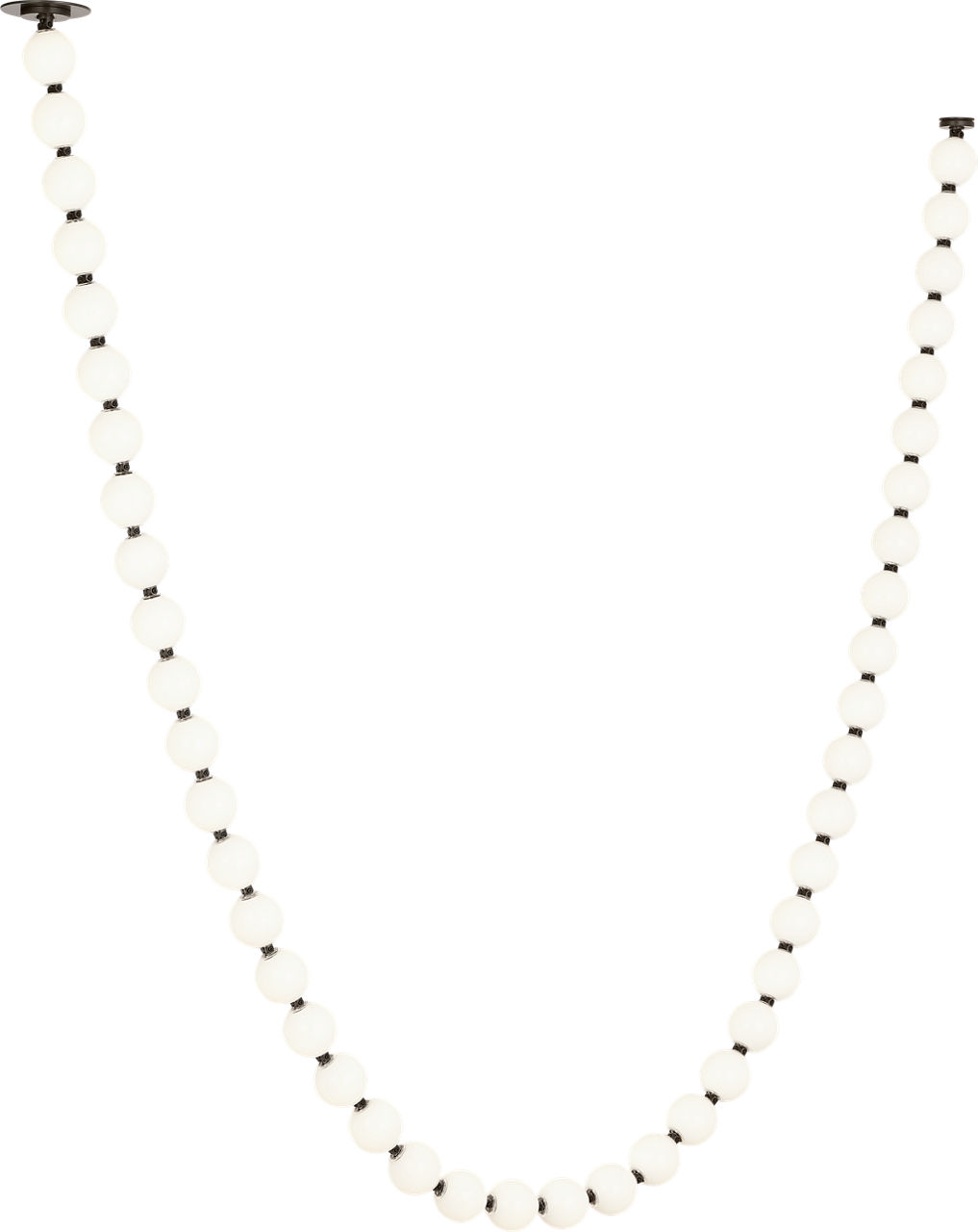 Perle 132 Chandelier in Dark Bronze 2700K Remote 120V