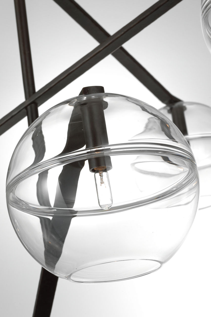 chandelier シェルフ Open Frame Island Chandelier | Shades of Light
