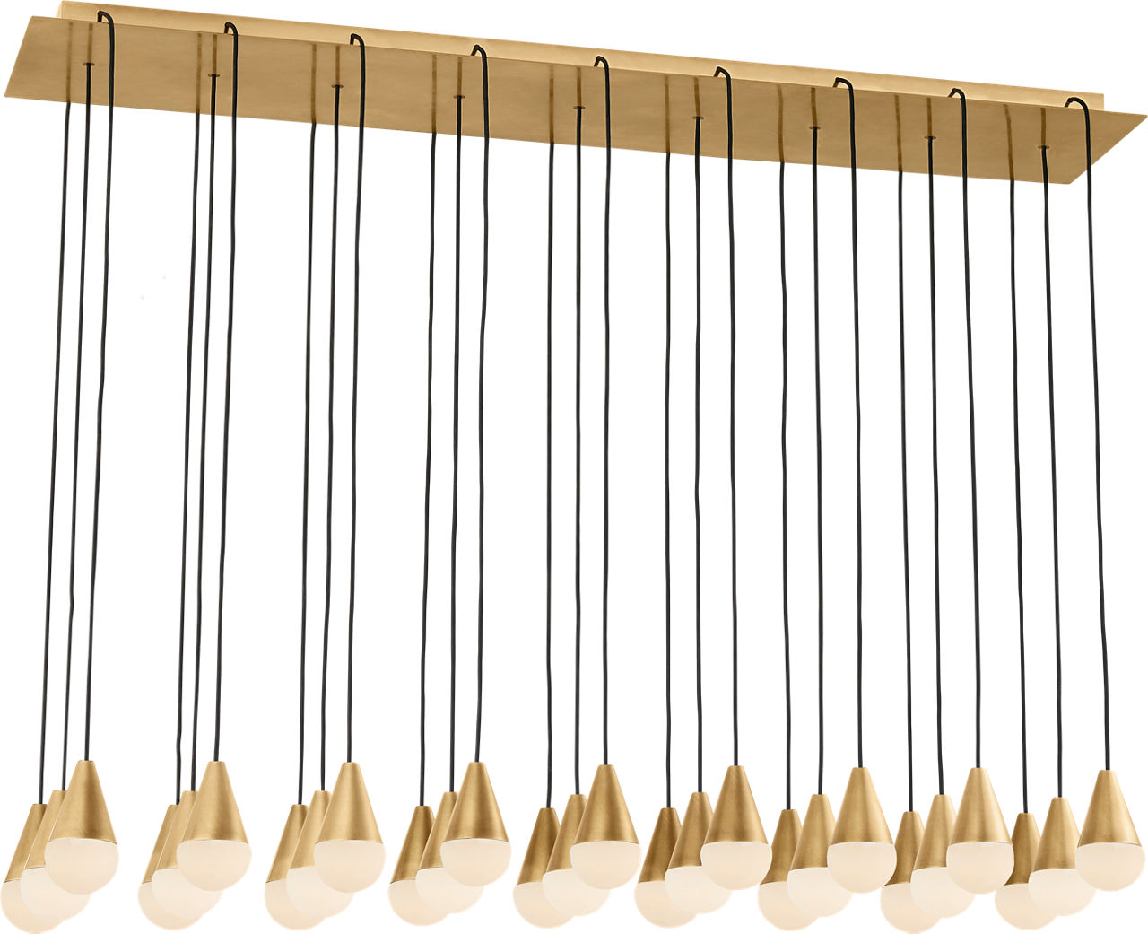 Cupola Alabaster 27-Light Chandelier