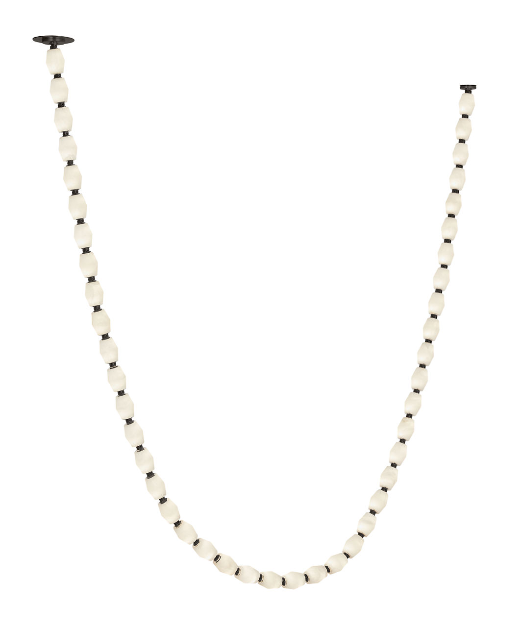 Collier Alabaster 132 Chandelier in Bronze 2700K Remote 120V