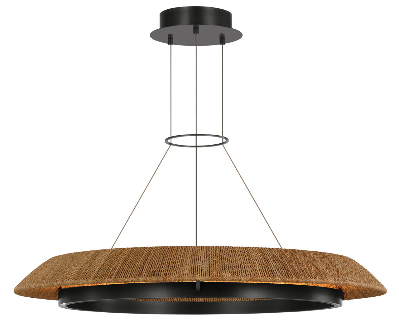 Noa Large Chandelier Natural Bronze 2700K 90 CRI