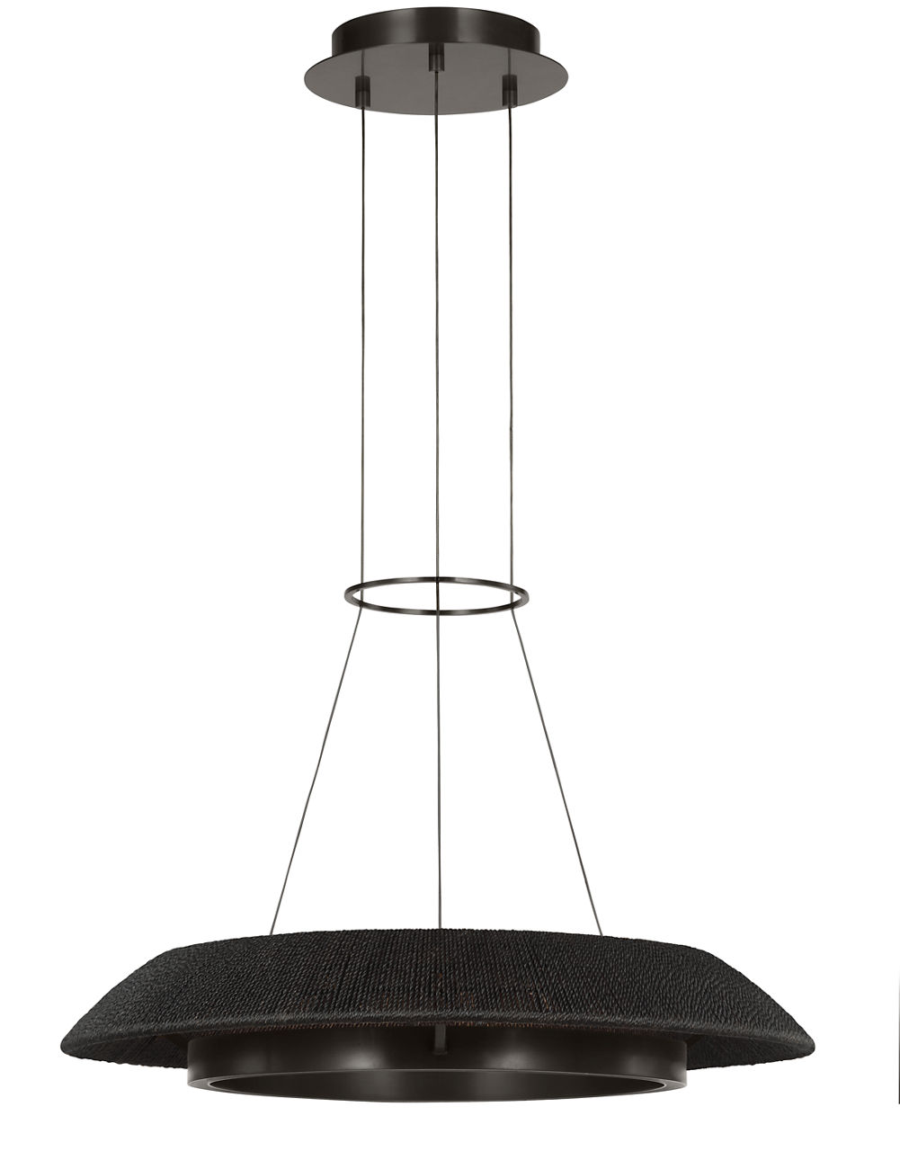 Noa Small Chandelier Washed Black Bronze 2700K 90 CRI