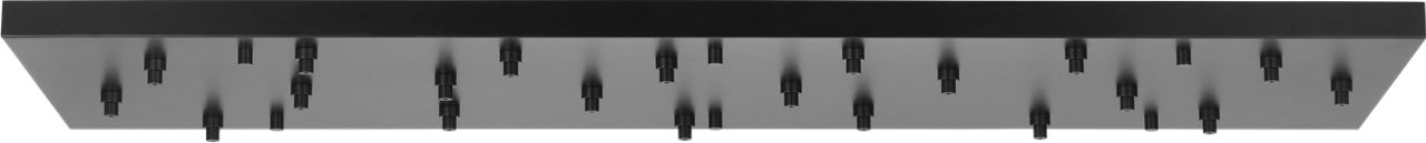 72" Rectangular Multiport Canopy Nightshade Black