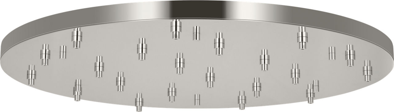 46.5" Round Multiport Canopy Polished Nickel