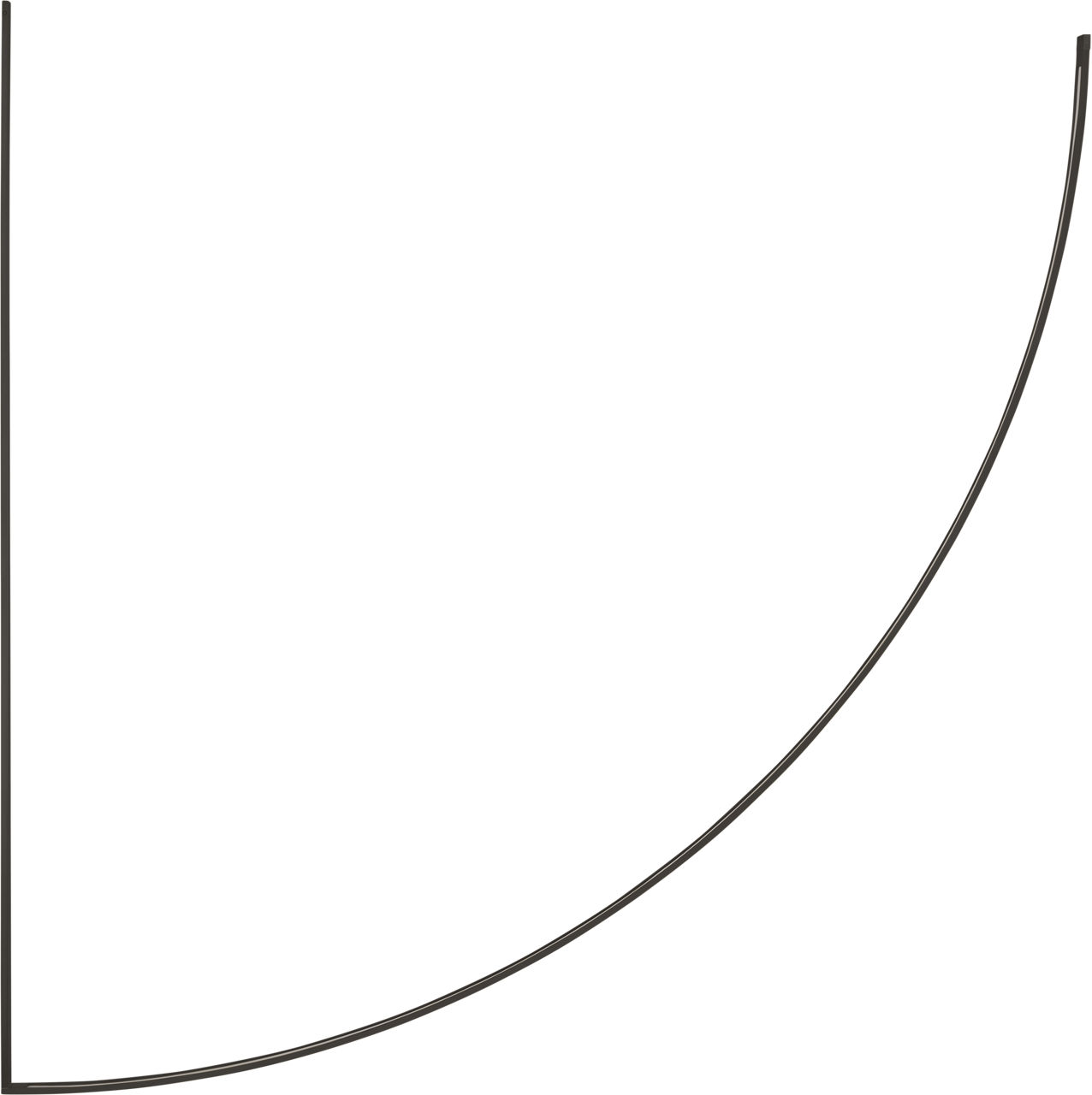 Baku 61 Chandelier Nightshade Black 2700K 90 CRI