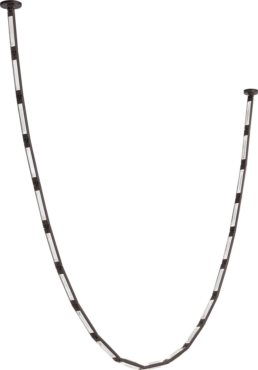 Catena 103 Chandelier in Bronze 2700K Remote 120V