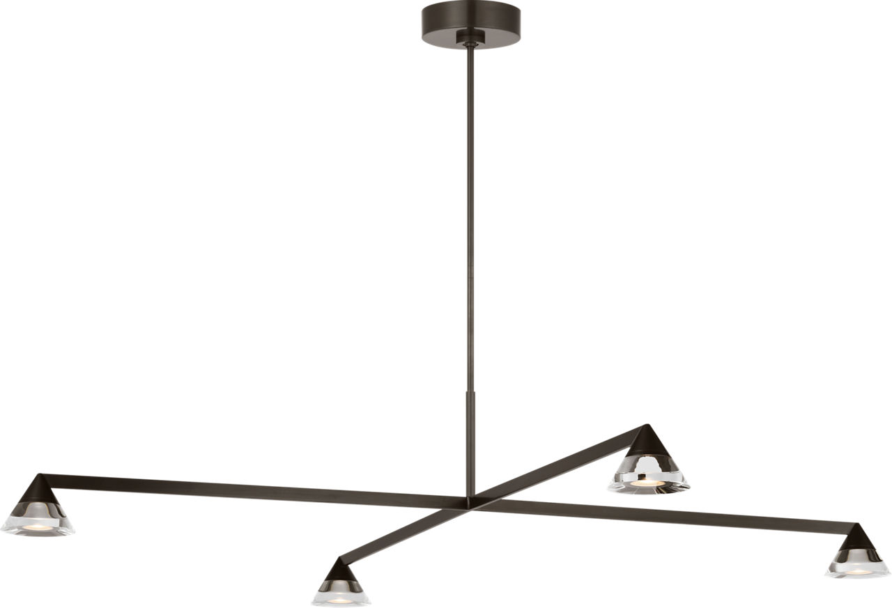 Midrand Crystal 52 Chandelier Bronze 2700K 90 CRI