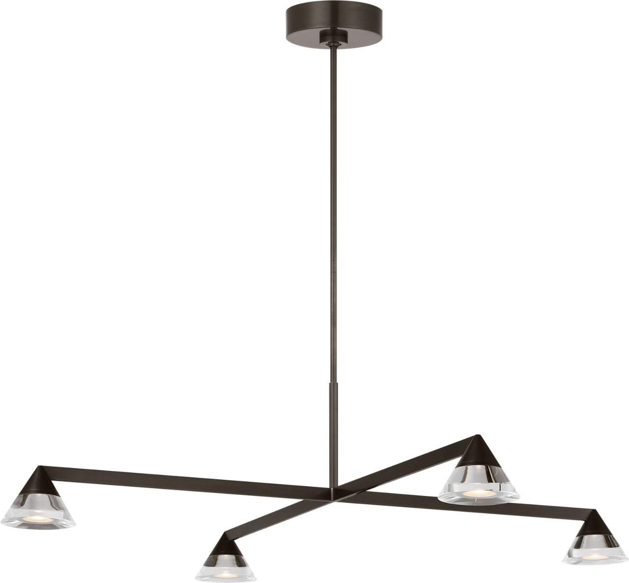 Midrand Crystal 37 Chandelier Bronze 2700K 90 CRI