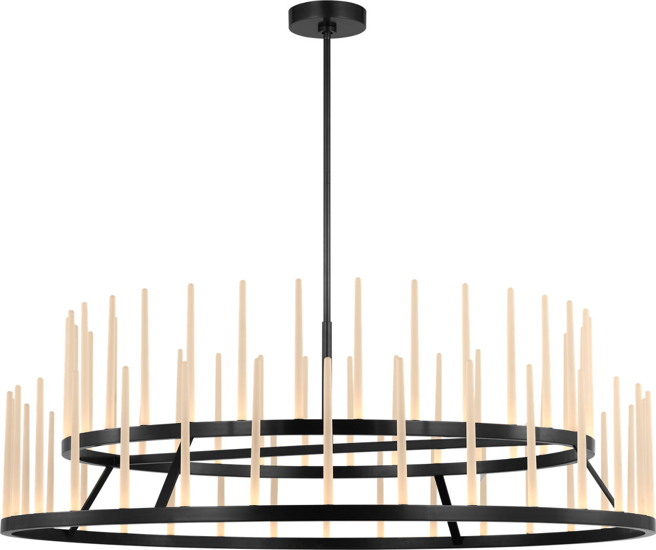 Sagrada 60 Two-Tier Chandelier in Bronze