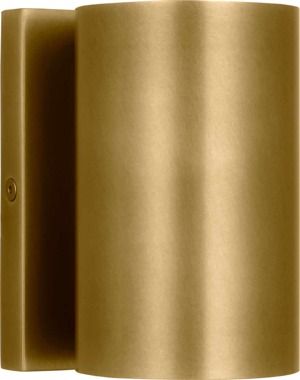 Pressa Round Small Wall Natural Brass 2700K 90 CRI