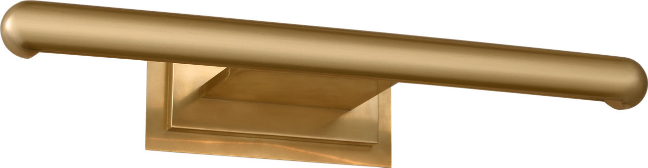 Agra 24 Picture Light Hand Rubbed Antique Brass 2700K 90 CRI