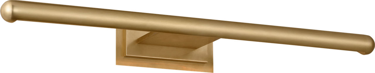 Agra 36 Picture Light hand rubbed antique brass 2700K 90 CRI