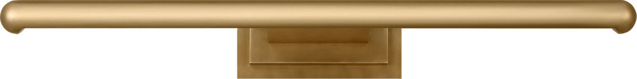 Agra 36 Picture Light hand rubbed antique brass 2700K 90 CRI