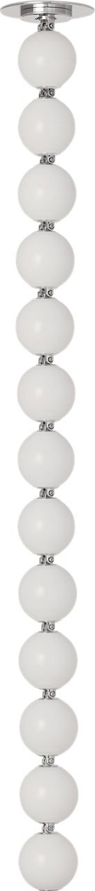 Perle 36 Pendant in Polished Nickel 2700K Remote 120V