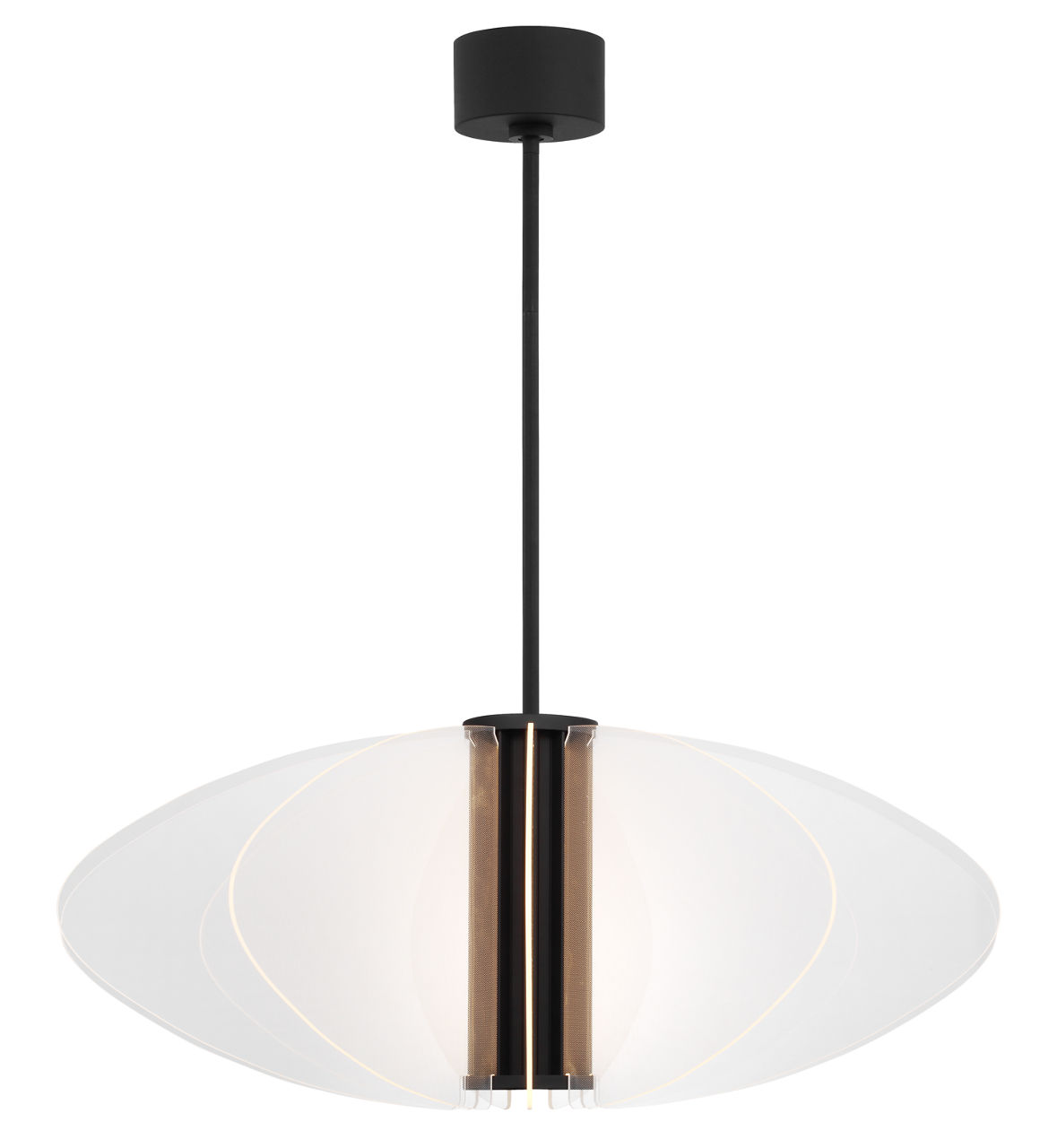 Nyra Large Pendant Nightshade Black 3000K 90 CRI