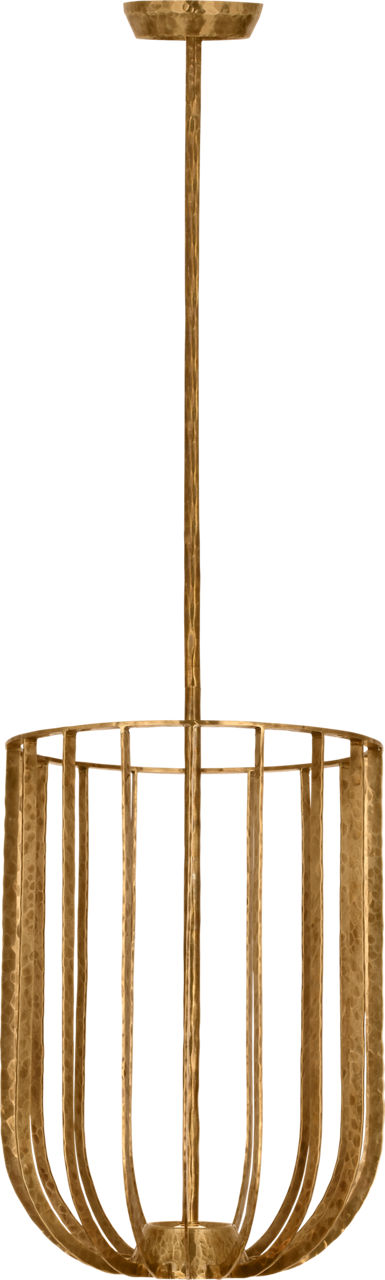 Sanchi Large Pendant Polished antique Brass 2700K 90 CRI