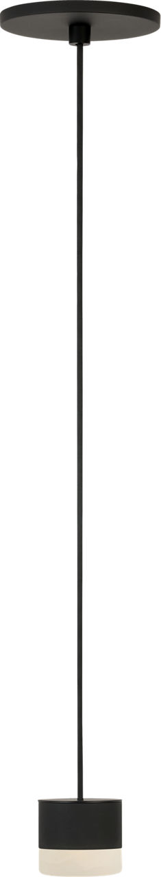 Gable Alabaster 1-Light Pendant by Visual Comfort & Co.