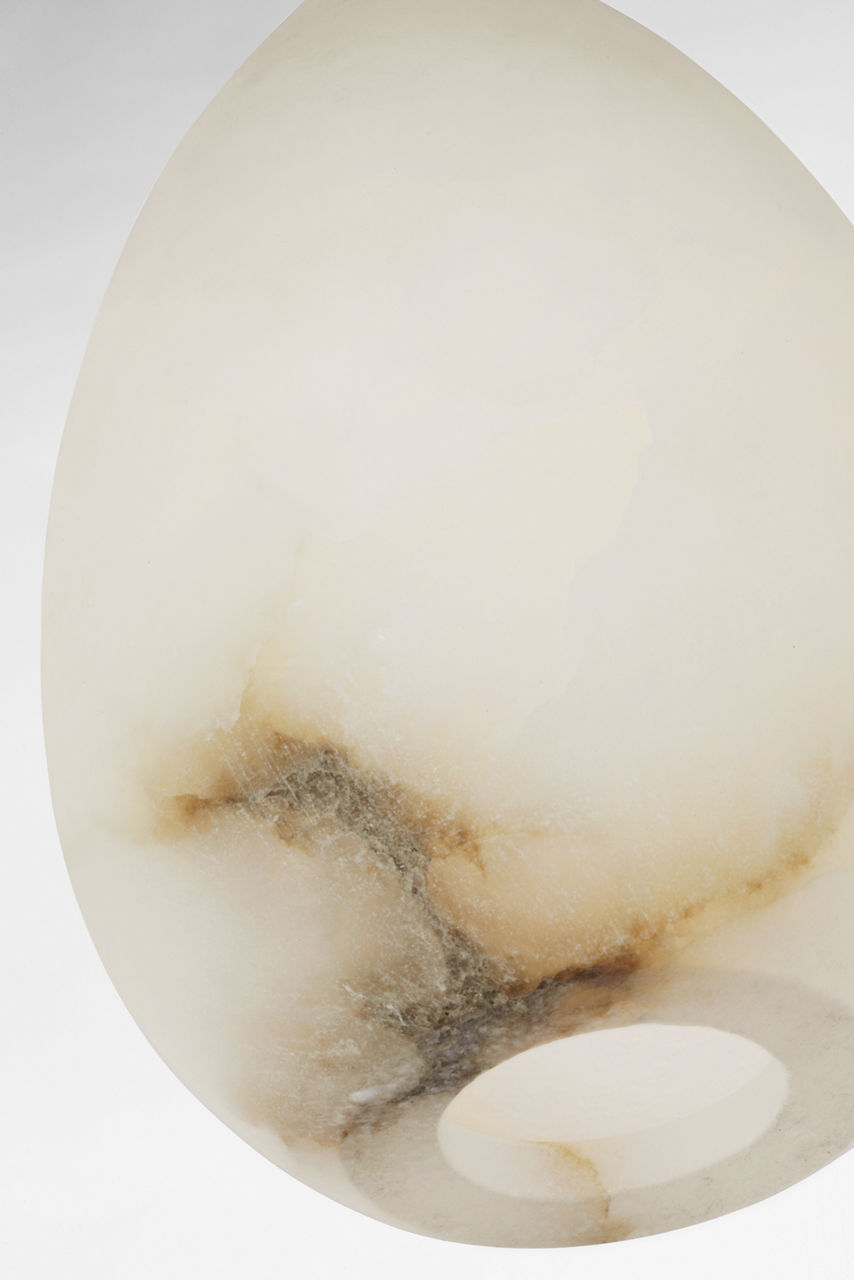 Alina Alabaster Medium Pendant - SLPD544 | Visual Comfort