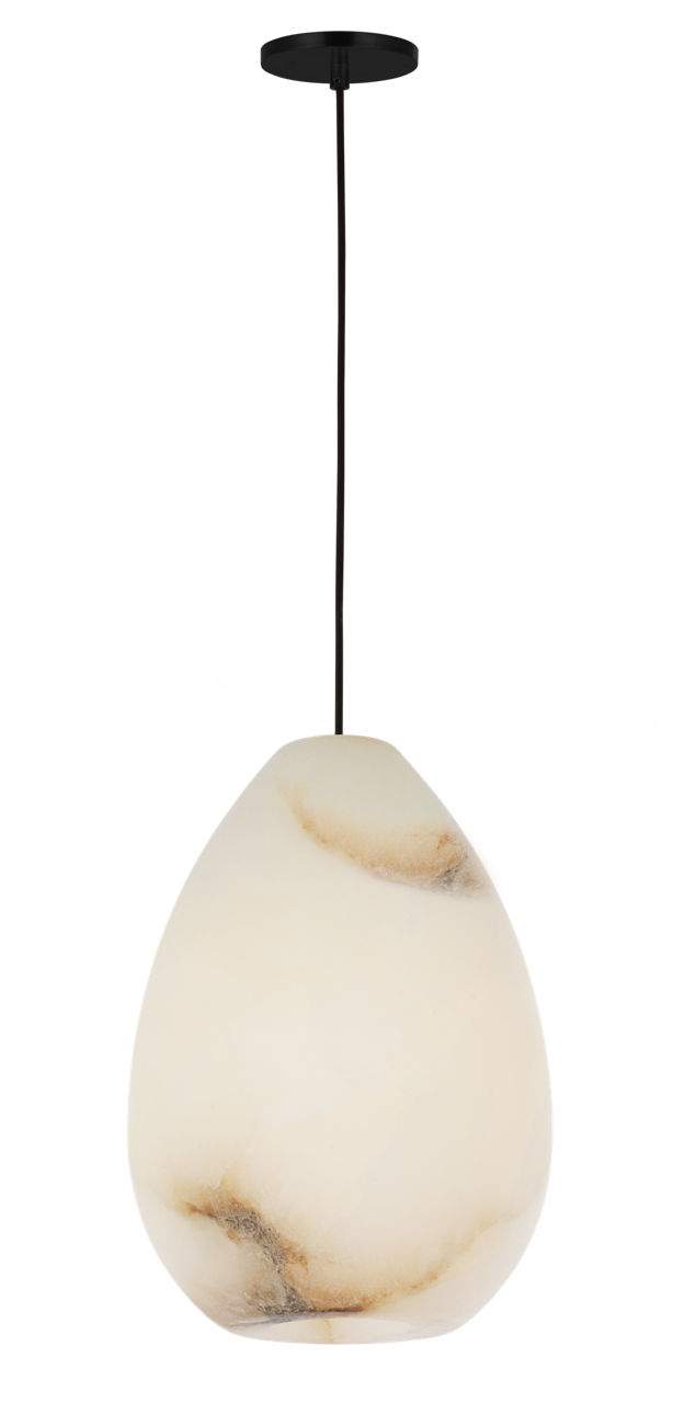 Alina Alabaster Small Pendant - SLPD545 | Visual Comfort