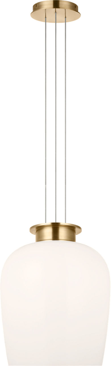 Vetro 27 Pendant Hand Rubbed Antique Brass 2700K 90 CRI