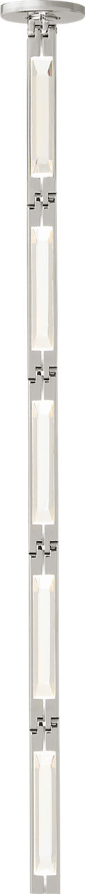 Catena 26 Pendant in Polished Nickel 2700K Remote 120V