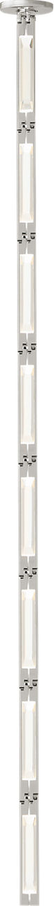 Catena 41 Pendant in Polished Nickel 2700K Remote 120V