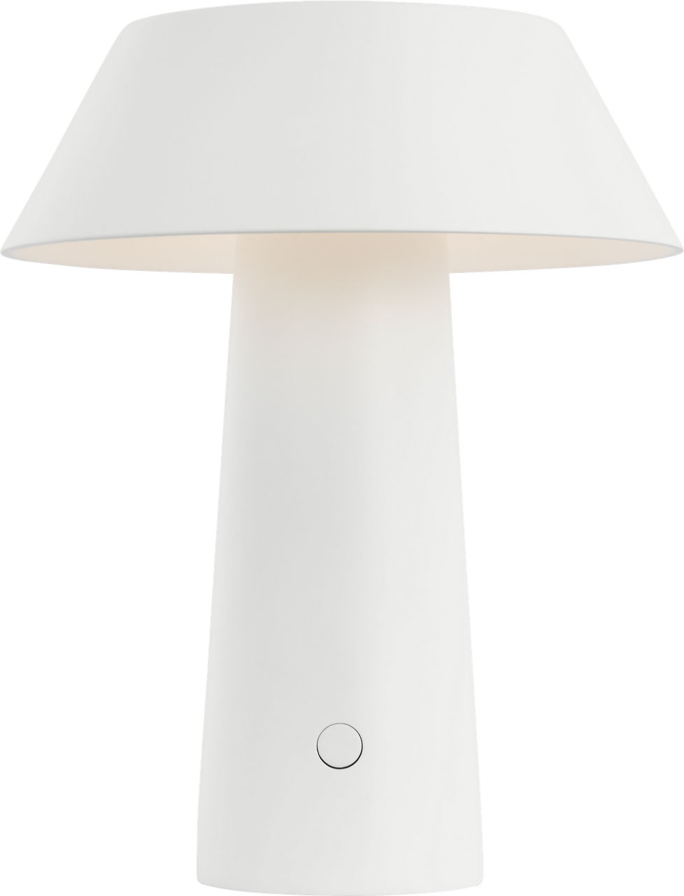 Sesa Short Accent Rechargeable Table Lamp Matte White 2700K 90 CRI