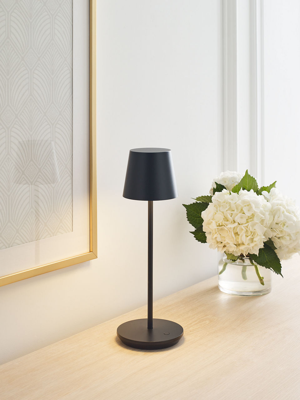 Nevis Accent Rechargeable Table Lamp - SLTB258 | Visual Comfort