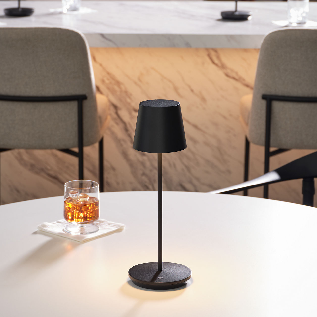 Nevis Accent Rechargeable Table Lamp - SLTB258 | Visual Comfort