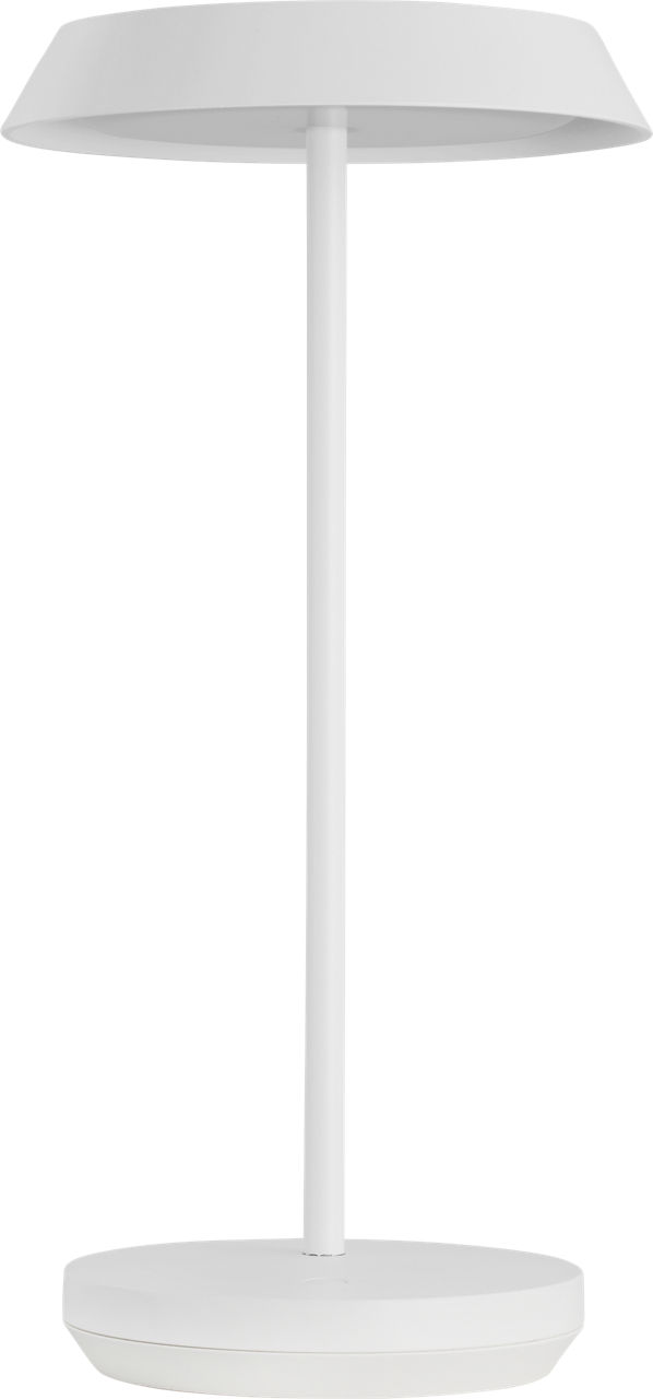 Tepa Accent Rechargeable Table Lamp matte White 2700K 90 CRI wall charger included