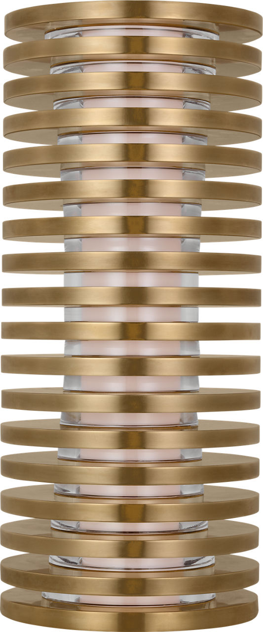 Quoddy Small Table Lamp Natural Brass 2700K 90 CRI