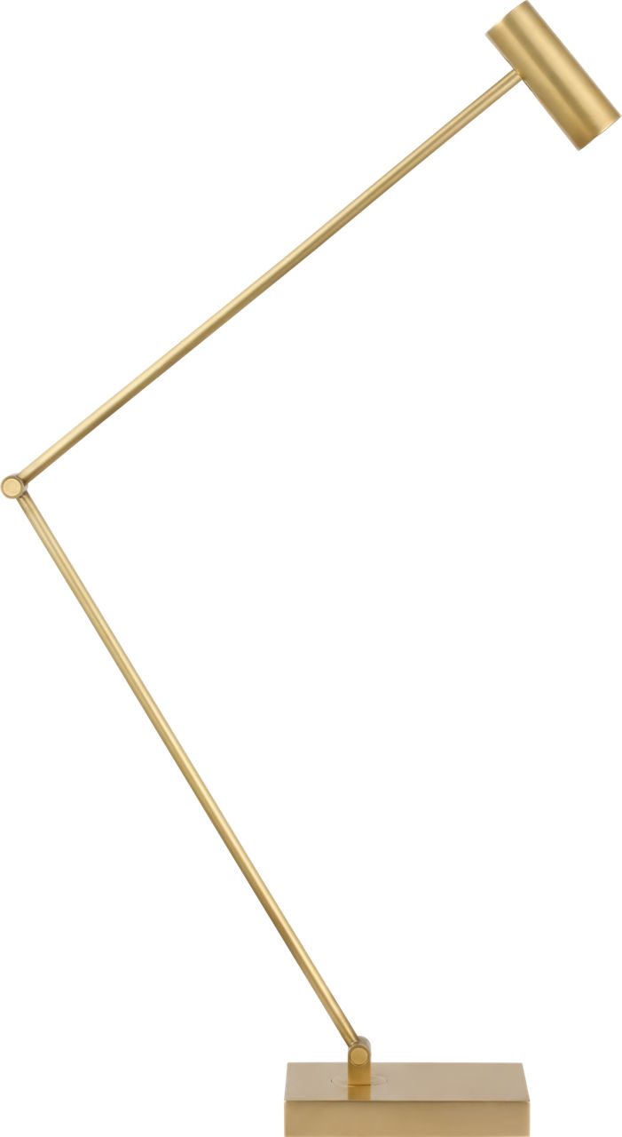 Ponte X-Large Table Lamp hand rubbed antique brass 3000K 90 CRI