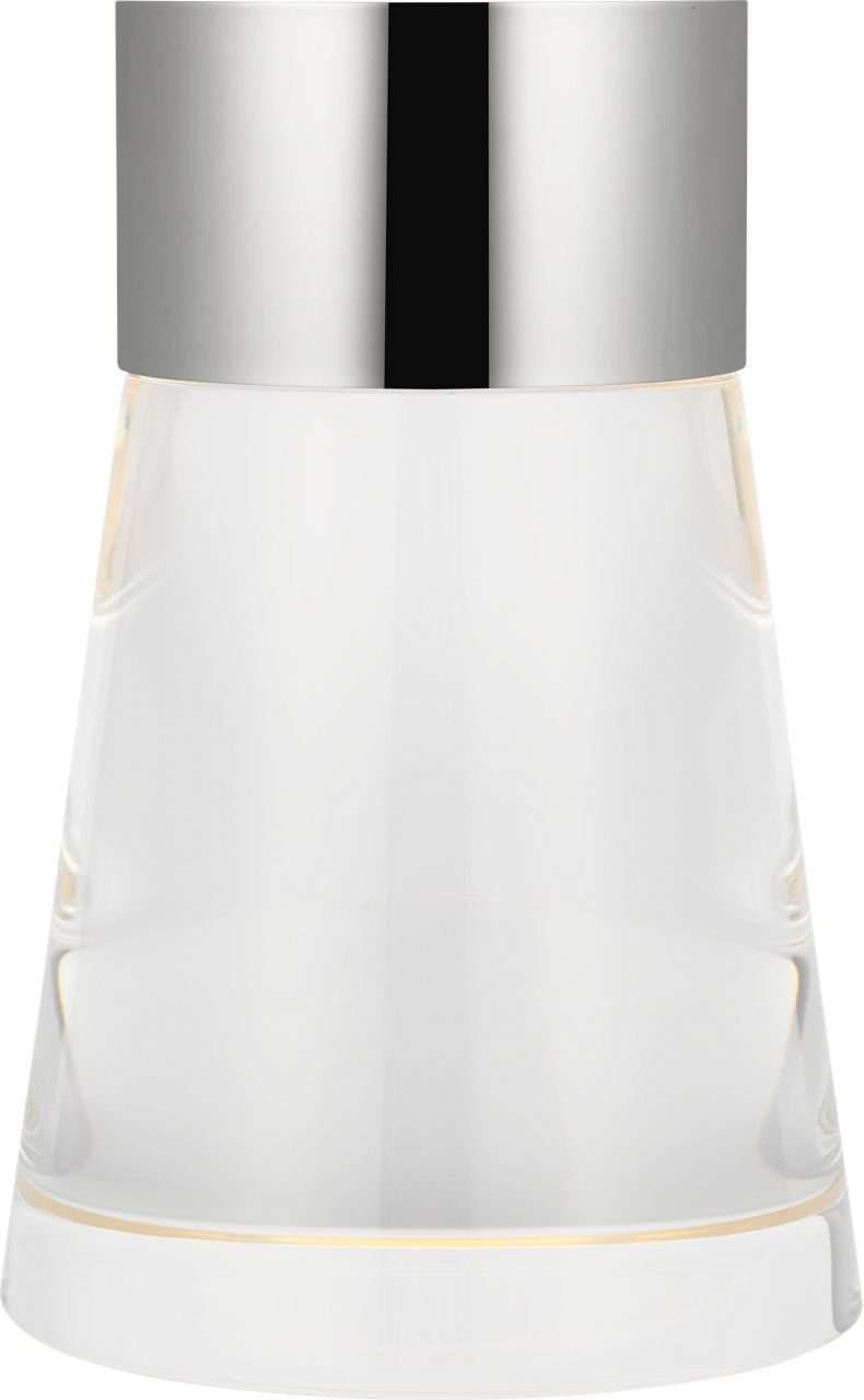 Caspe 8 Rechargeable Table Lamp polished nickel 2700K 90 CRI