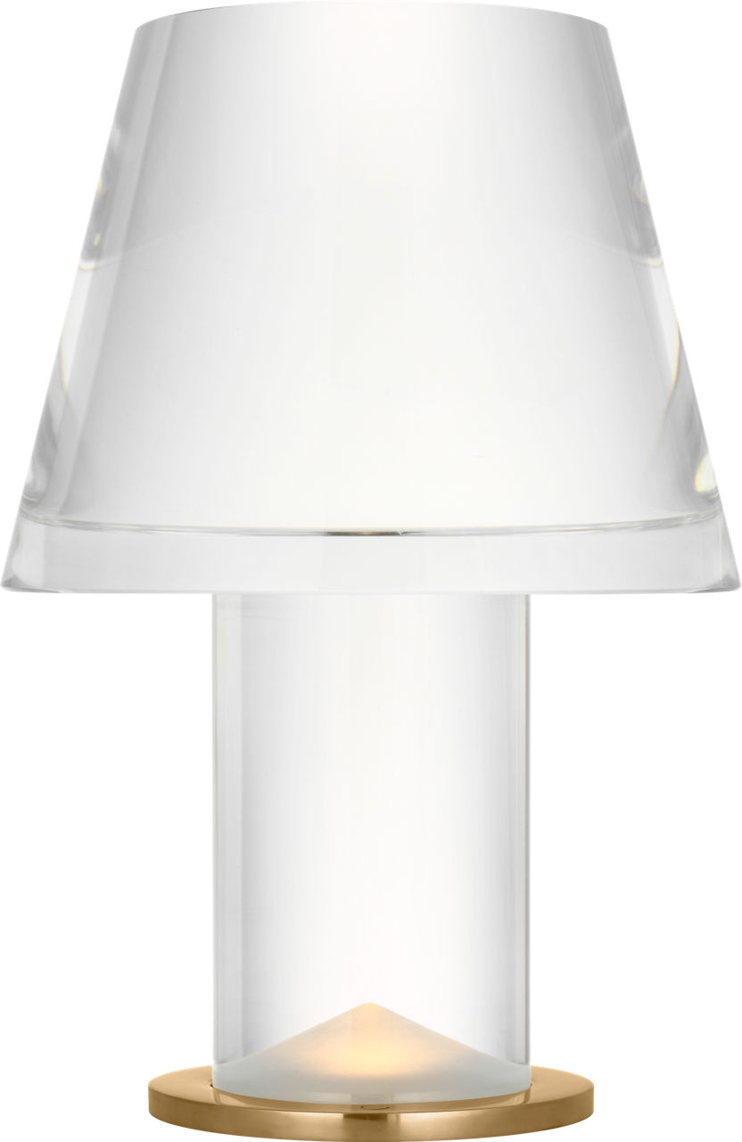 Beryl 17 Tapered Table Lamp hand-rubbed antique brass 2700K 90 CRI