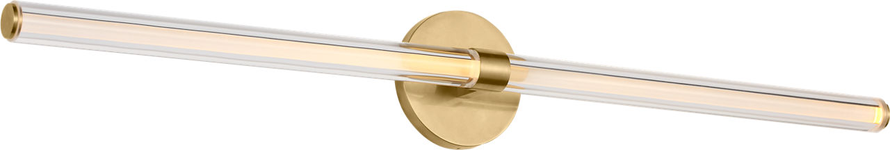 Reiya Round 36 Vanity in Hand-Rubbed Antique Brass