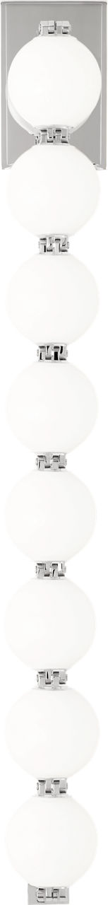 Perle 28 Sconce polished nickel 2700K 90 CRI