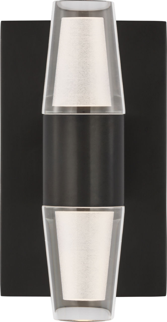 Lassell Single Short Sconce in Dark Bronze 2700K 277V