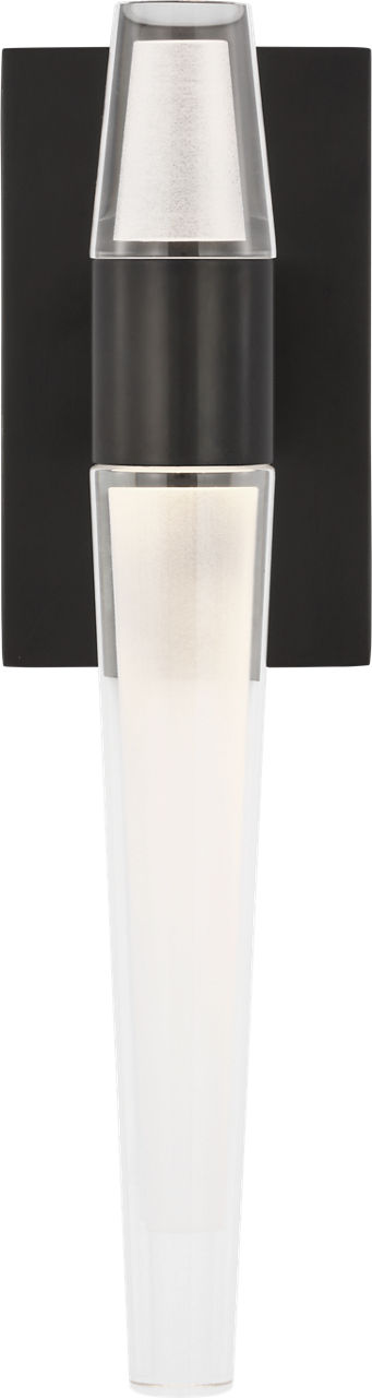 Lassell Single Sconce in Dark Bronze 2700K 277V