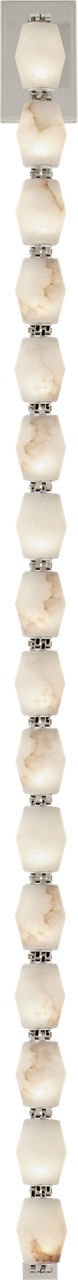 Collier Alabaster 53 Sconce in Polished Nickel 2700K