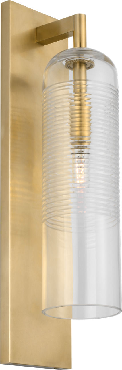 Leano 17 Sconce in Hand-Rubbed Antique Brass